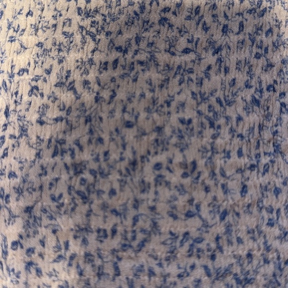 blue and white floral tank - Picture 2 of 3